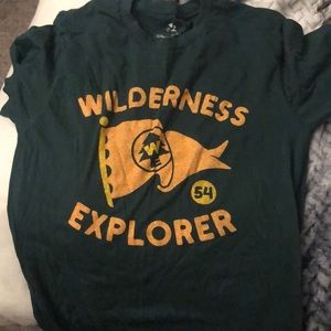Disney’s Pixar UP tshirt wilderness explorer